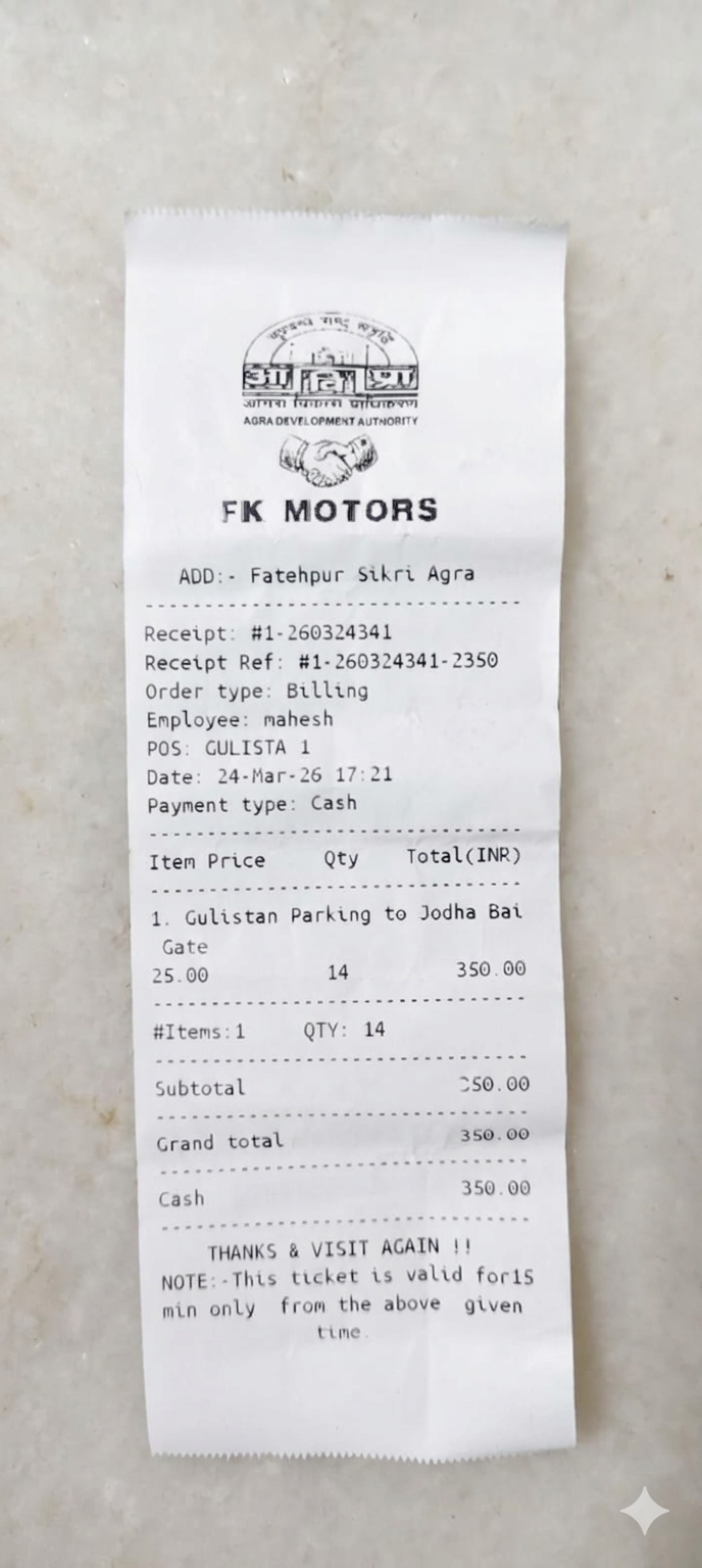 फतेहपुर सीकरी: गोल्फ कार्ट ऑपरेटरों की मनमानी, पर्यटकों ने लगाया जबरन वसूली का आरोप