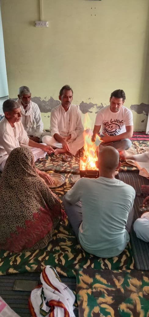 हनुमान जन्मोत्सव पर गूँजा 'कल्याण' का संकल्प: चौधरी प्रदीप मुखिया के नेतृत्व में हुआ हवन-पूजन