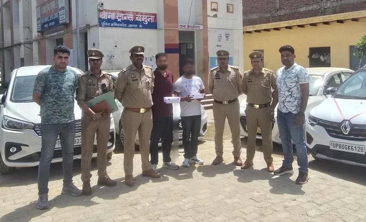 आगरा: किराए पर गाड़ी लेकर गिरवी रखने वाले अंतर्राज्यीय गिरोह का पर्दाफाश; 12 लग्जरी कारें बरामद