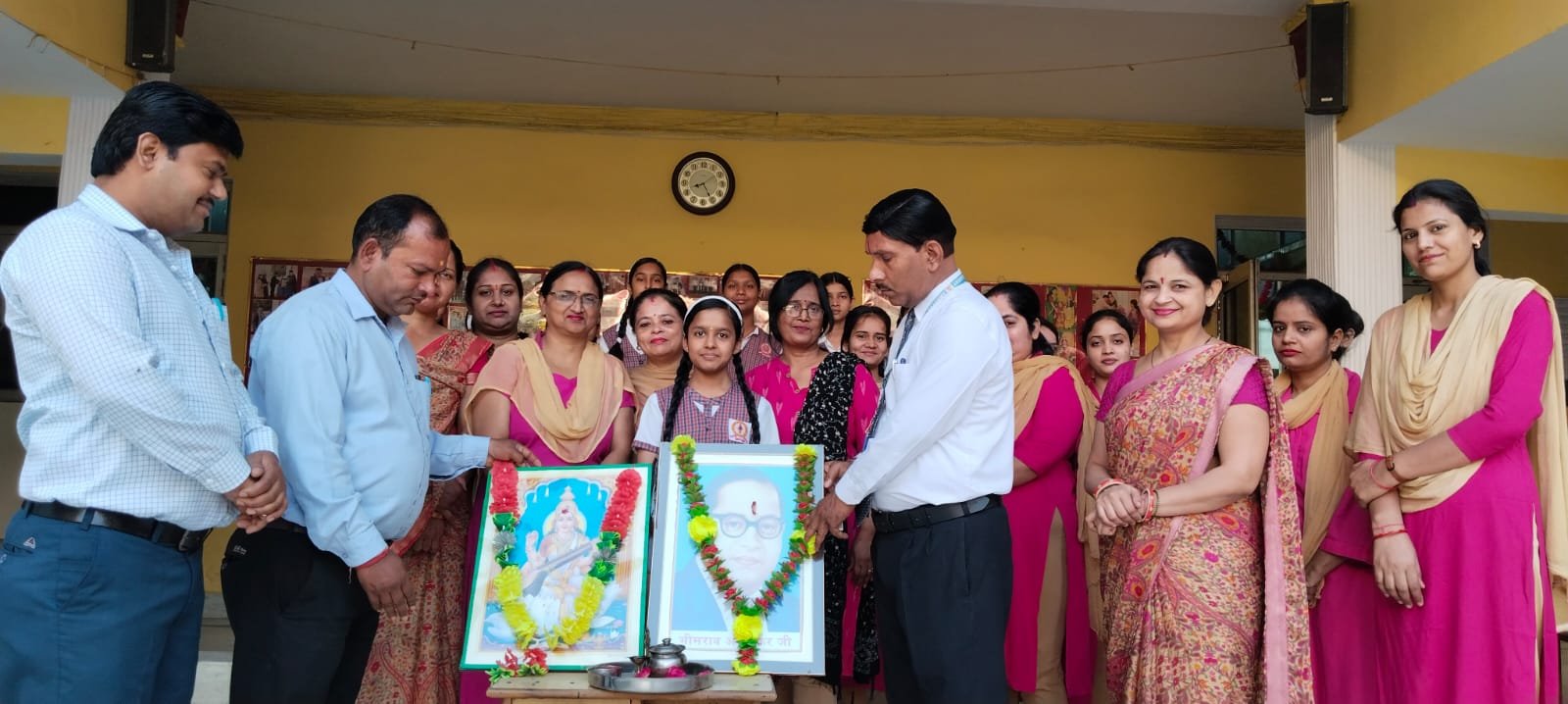 नेमीचंद एजुकेशन एकेडमी में हर्षोल्लास के साथ मनाई गई बाबा साहब की जयंती