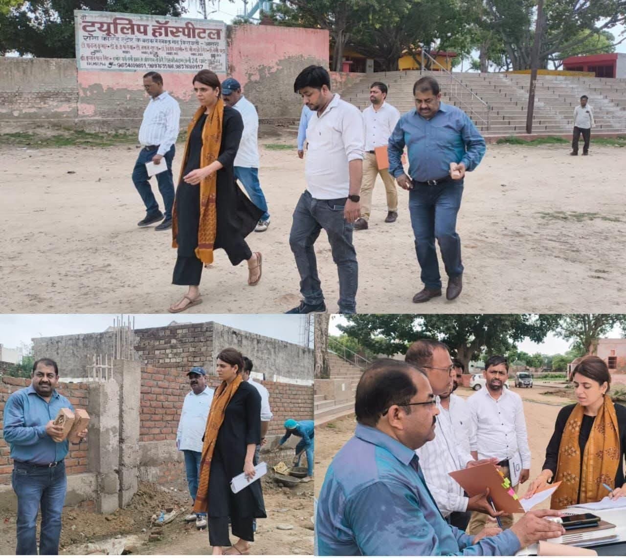 किरावली स्टेडियम का CDO प्रतिभा सिंह ने किया औचक निरीक्षण: लापरवाही पर जिला युवा कल्याण अधिकारी को कारण बताओ नोटिस, दिए सख्त निर्देश